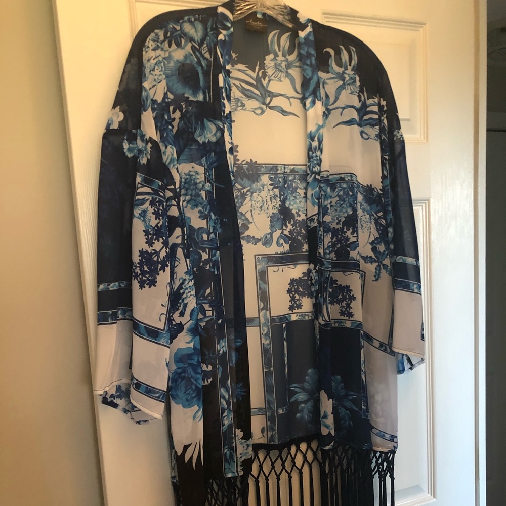 Gossamer Open Tunic Jacket by Travelers